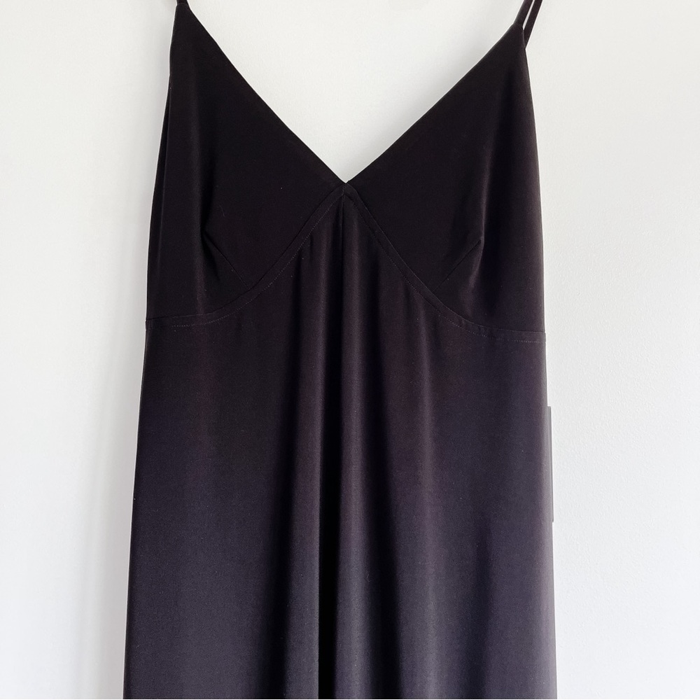 Norma Kamali Women’s Slip Jog Jumpsuit in Black Large - Picture 5 of 11